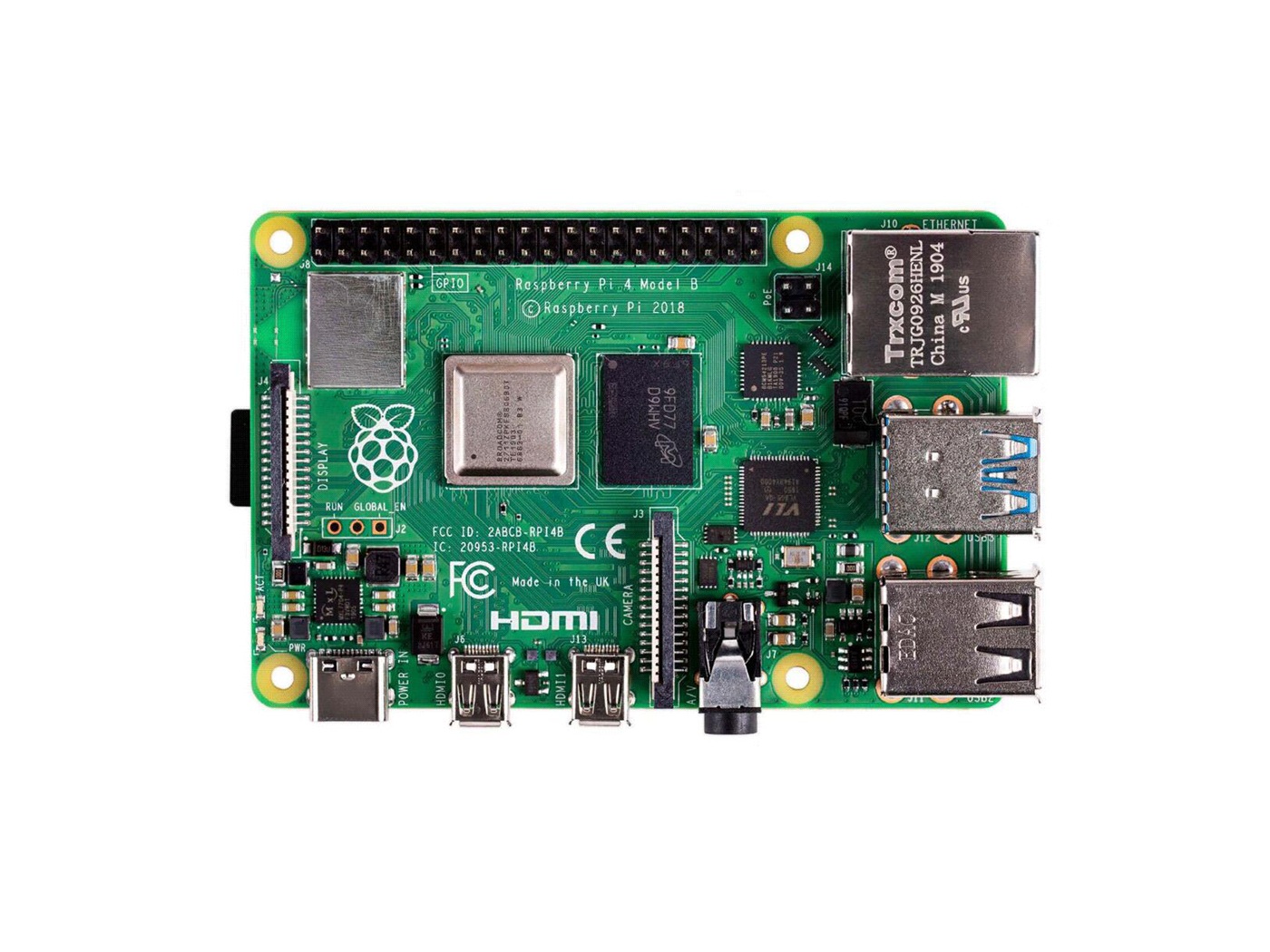 Table Tennis Zone - Raspberry Pi 4 Model Komputer B,