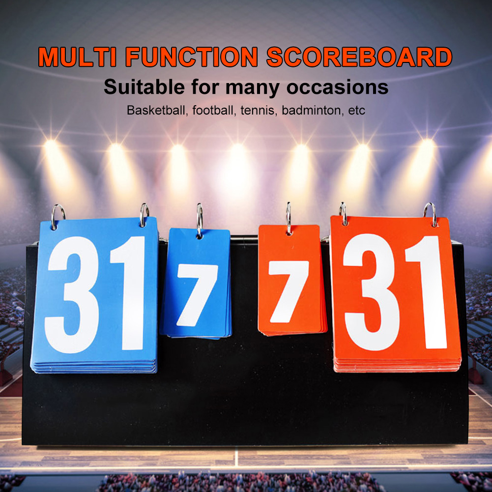 Table Tennis Scoreboard - Papan Skor Tenis Meja 4 Digit