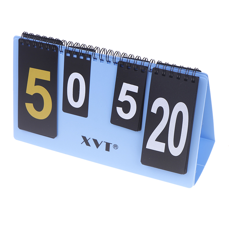 Table Tennis Scoreboard - Papan Skor Tenis Meja Plastik Kaku