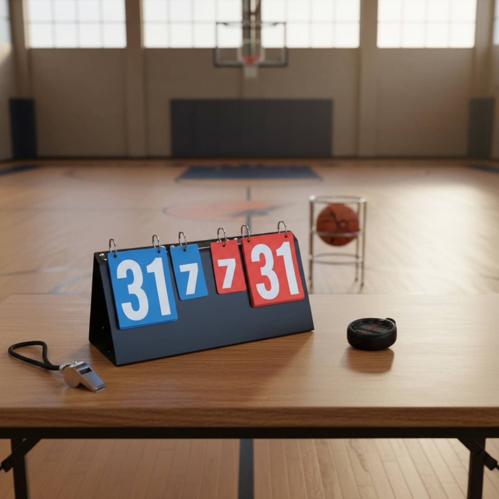 Table Tennis Scoreboard - Papan Skor Lipat Portabel Papan Skor