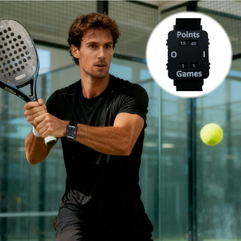 Wristband Ping Pong - Jam Tangan Penghitung Skor Tenis dengan