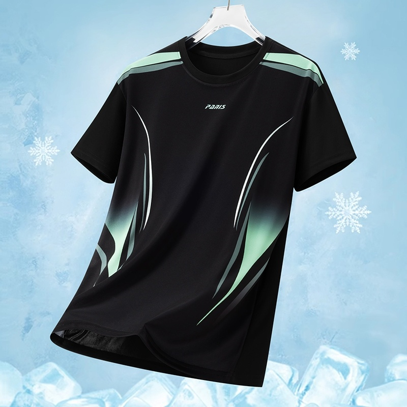 Kaus Olahraga Gambar Cetak 3D  - Table Tennis Outfit ulasan dan harga