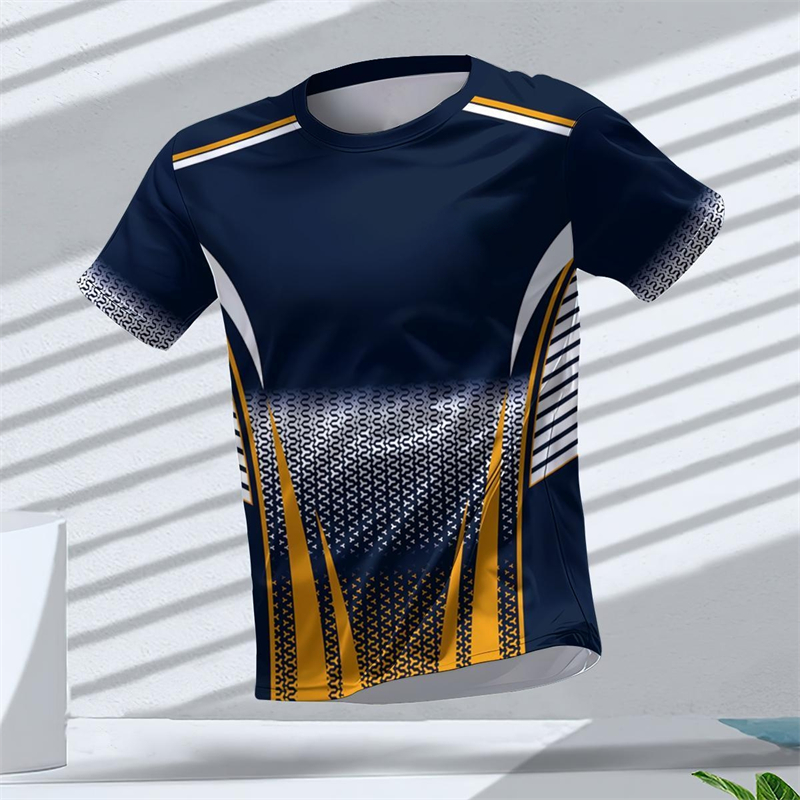 Kaos Olahraga Cetak 3D Grafis  - Table Tennis Outfit ulasan dan harga