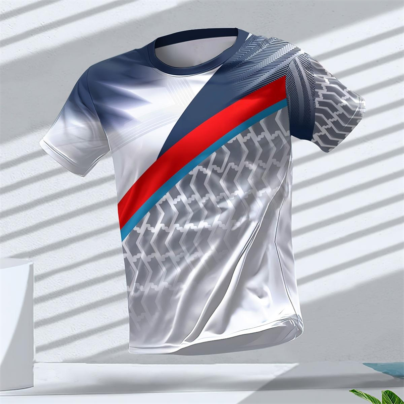 Kaos Olahraga Cetak 3D Grafis  - Table Tennis Outfit ulasan dan harga