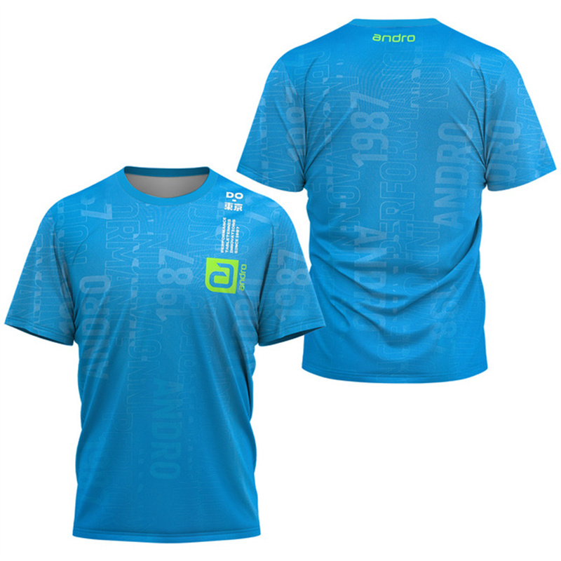 Kaos Tenis Meja Pria Pola Unde - Table Tennis Outfit ulasan dan harga