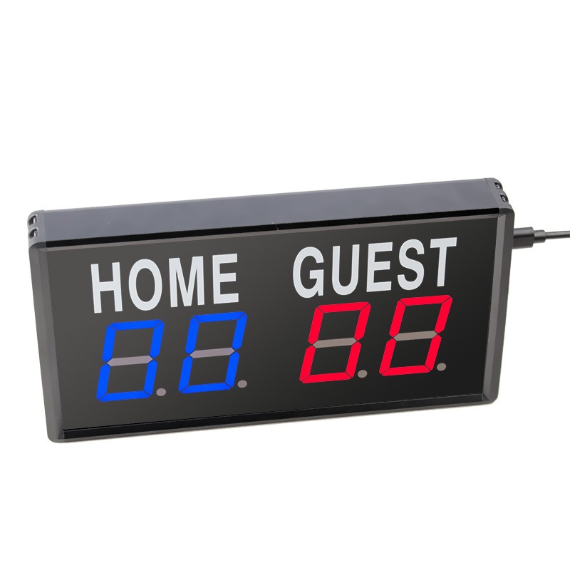 Papan Skor Elektronik LED 4 Di - Table Tennis Scoreboard ulasan dan harga