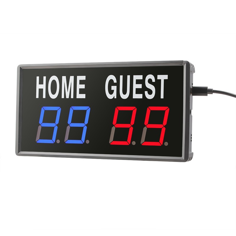 Papan Skor Elektronik LED 4 Di - Table Tennis Scoreboard ulasan dan harga