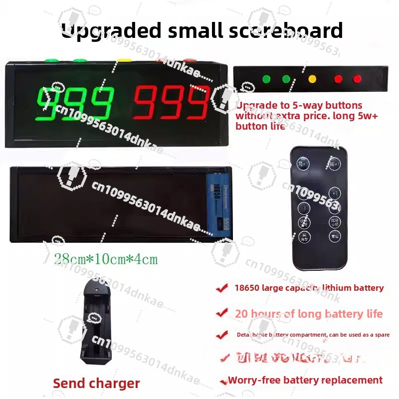 Papan Skor Elektronik Pertandi - Table Tennis Scoreboard ulasan dan harga