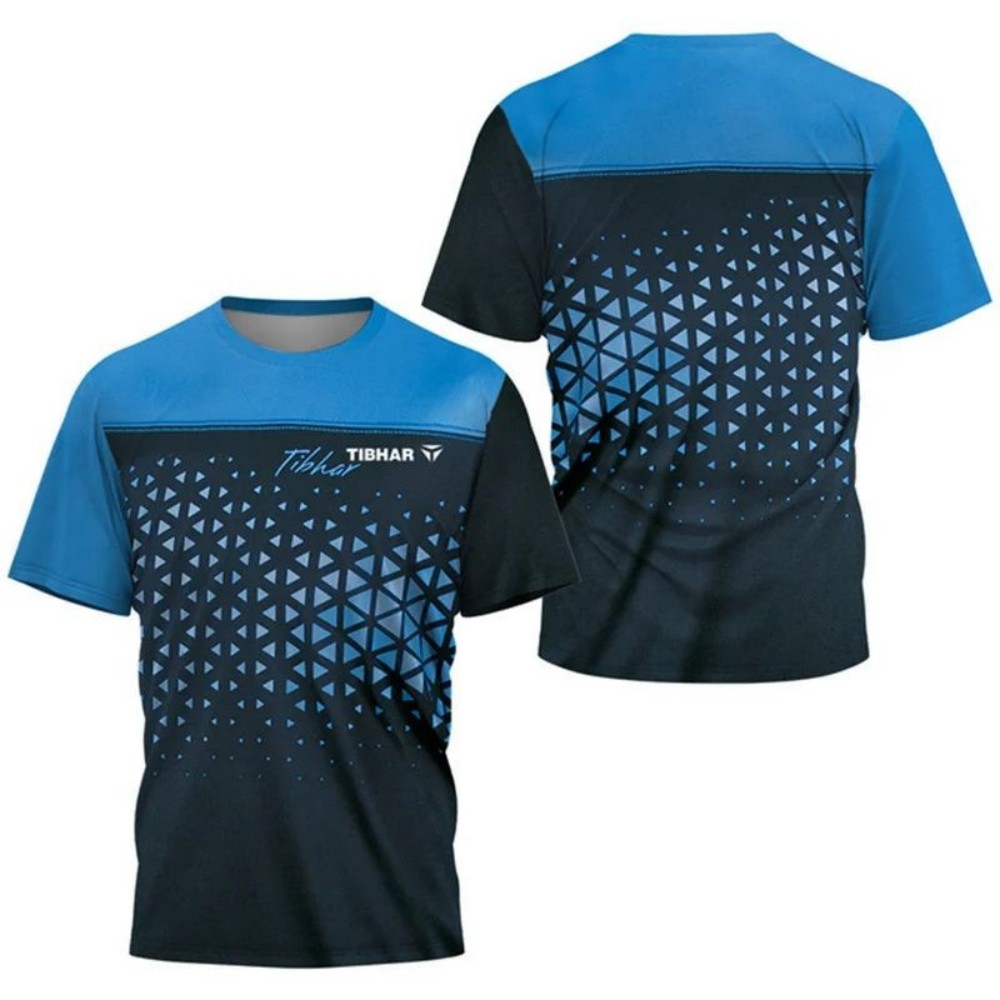 Kaus Tenis Pria Lengan Pendek  - Table Tennis Outfit ulasan dan harga