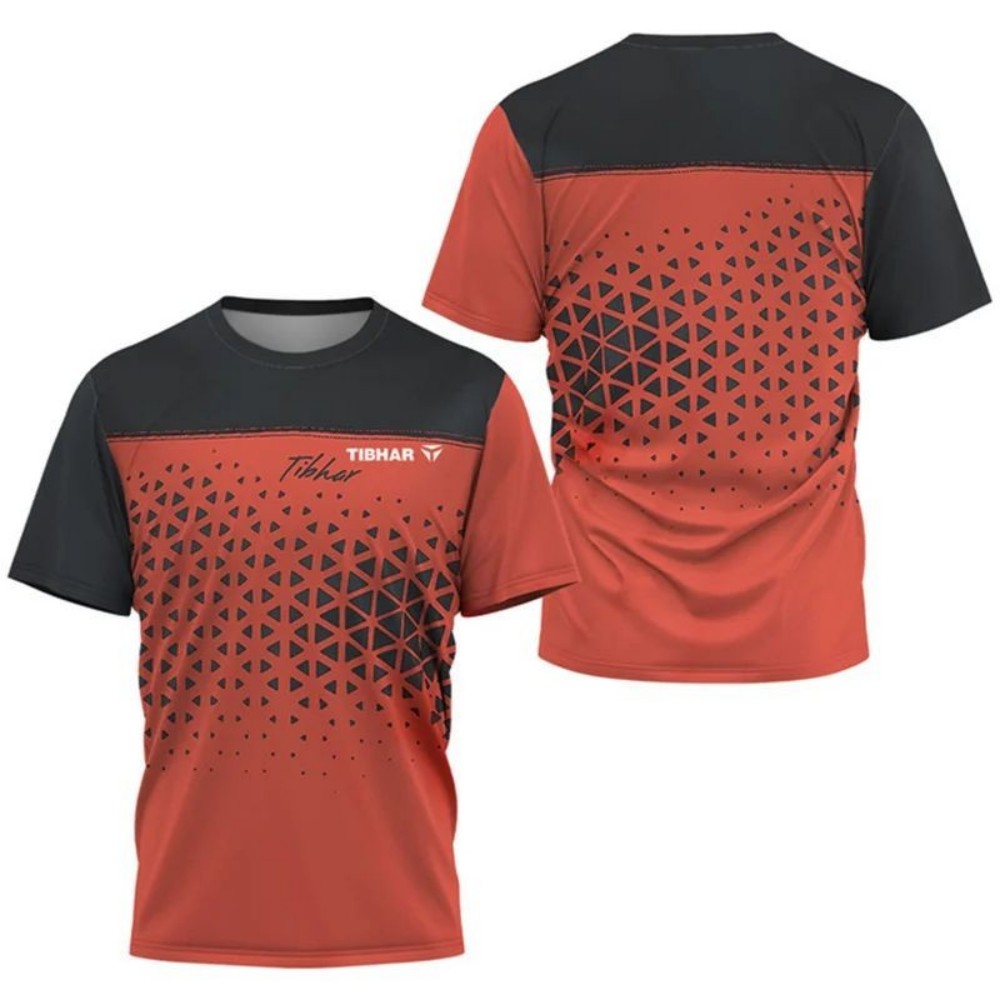 Kaus Tenis Pria Lengan Pendek  - Table Tennis Outfit ulasan dan harga