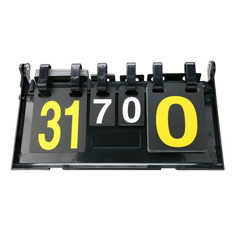 Papan Skor Lipat Dua Sisi deng - Table Tennis Scoreboard ulasan dan harga