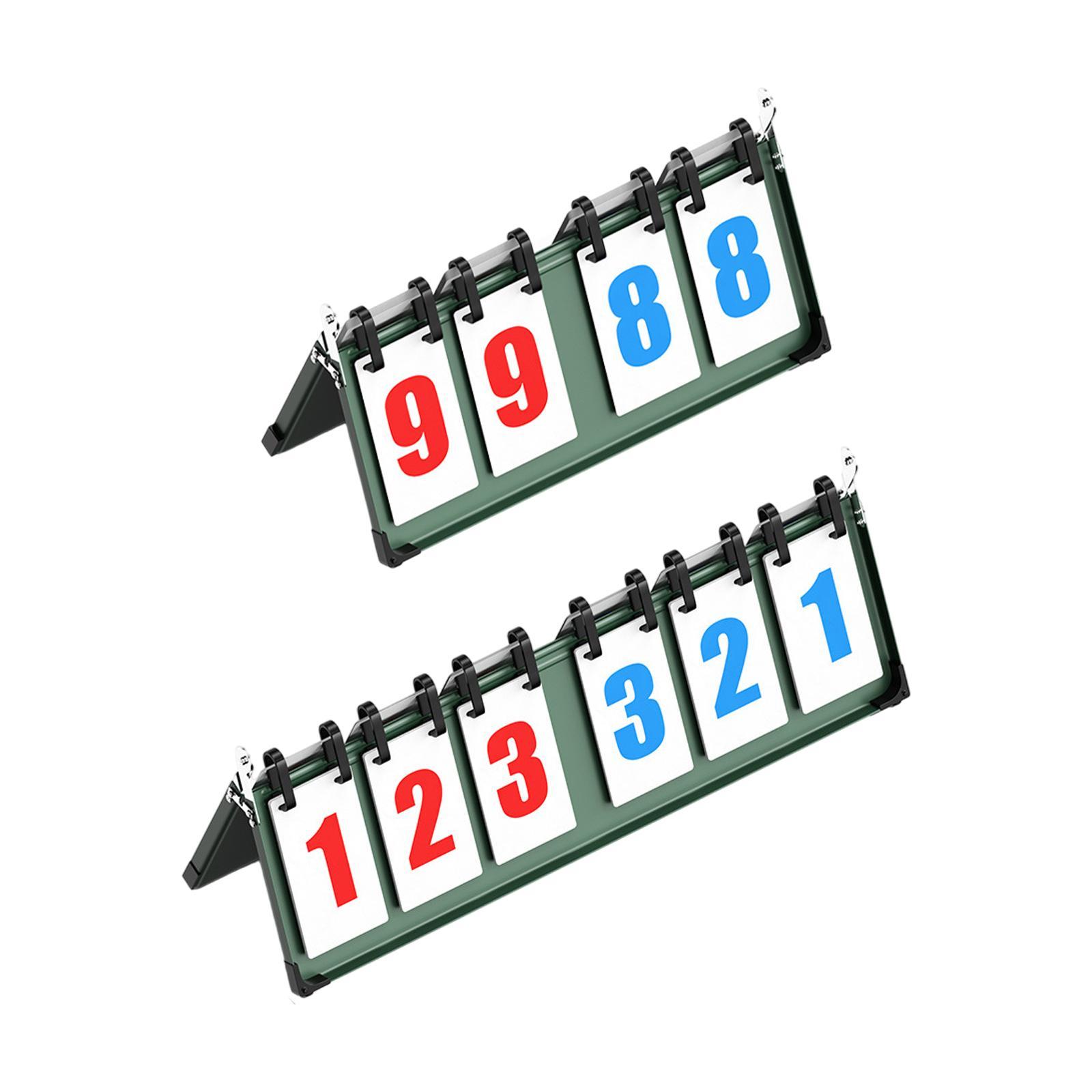 Papan Skor Tim Flip Portabel,  - Table Tennis Scoreboard ulasan dan harga
