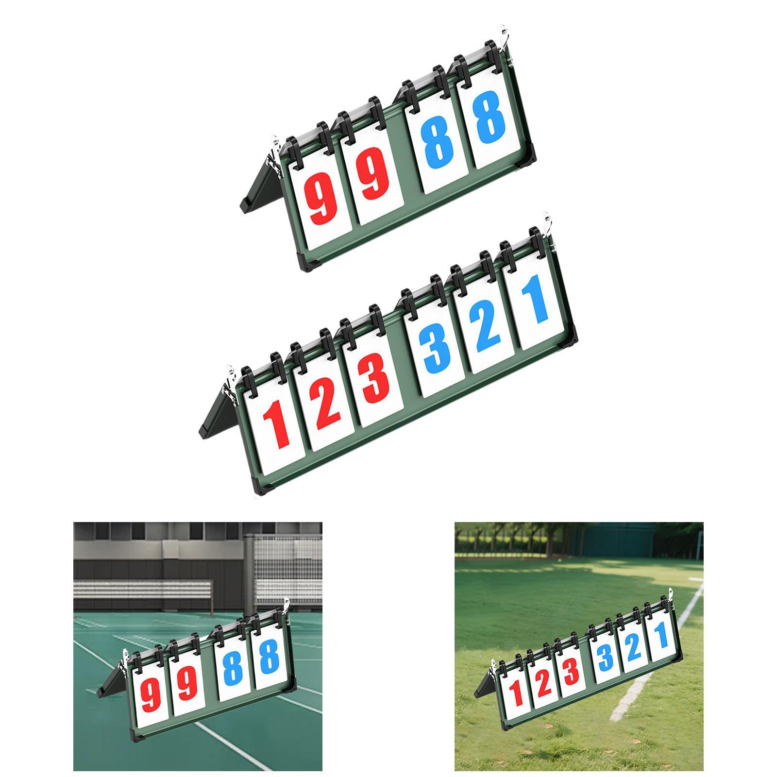 Papan Skor Tim Flip Portabel,  - Table Tennis Scoreboard ulasan dan harga